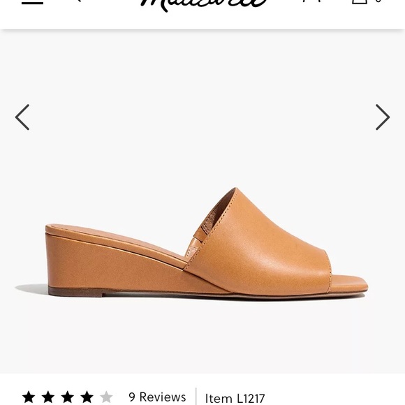 Madewell Tan Leather Sandals - Picture 3 of 9